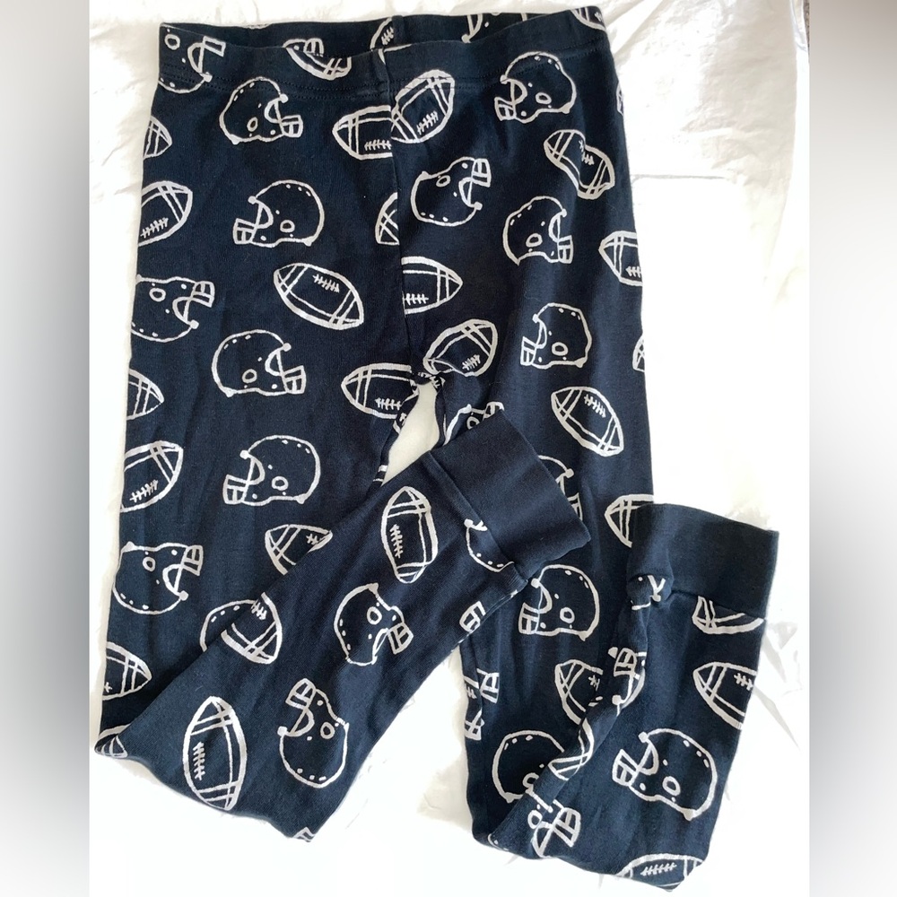 Carter's black and white pajama pants boys size 7